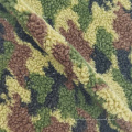 Camouflage de polyester micro tissu de sherpa ours en peluche épais